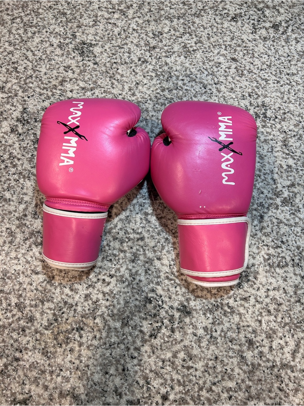 MaxxMMA Pink Boxing Gloves